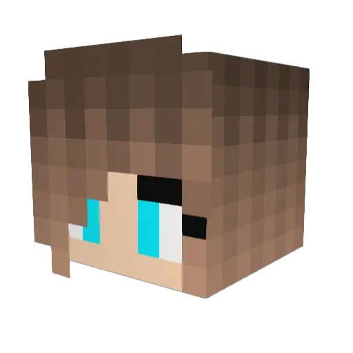 Emmapedersen123 Minecraft avatar head, 3D render