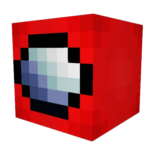 Emmav13 Minecraft avatar head, 3D render