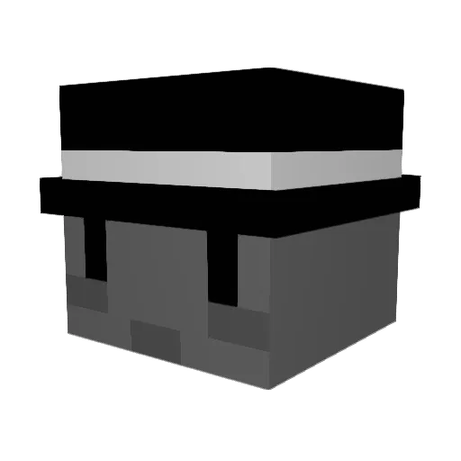 EmmlG Minecraft avatar head, 3D render