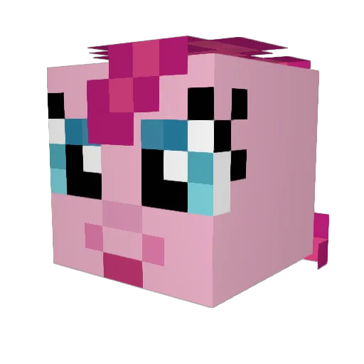 EmmyTheArsonist Minecraft avatar head, 3D render