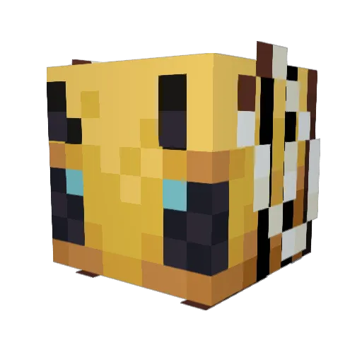 EmoTostito Minecraft avatar head, 3D render