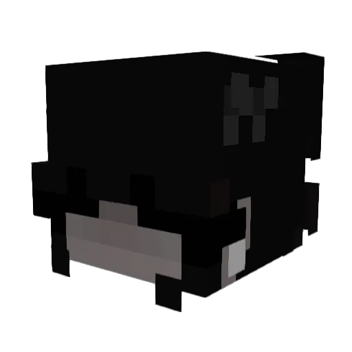 Emokiddaddy Minecraft avatar head, 3D render