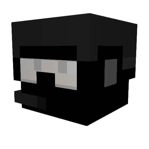 Emokiller3000 Minecraft avatar head, 3D render