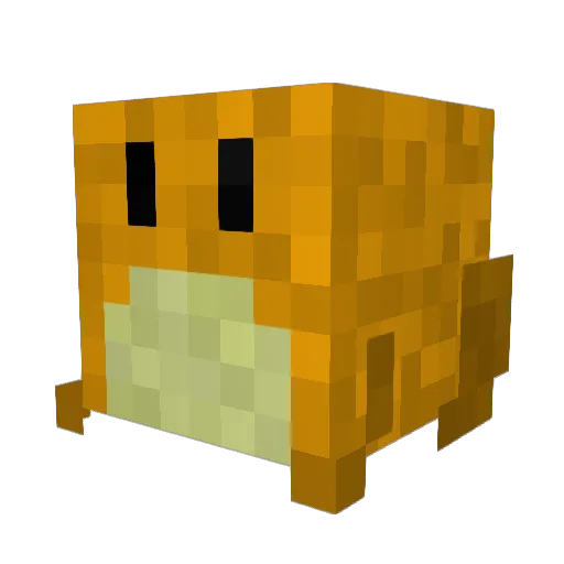 EmotionalFlare Minecraft avatar head, 3D render