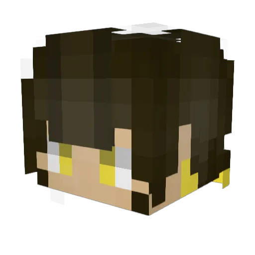 Empanadas_si Minecraft avatar head, 3D render