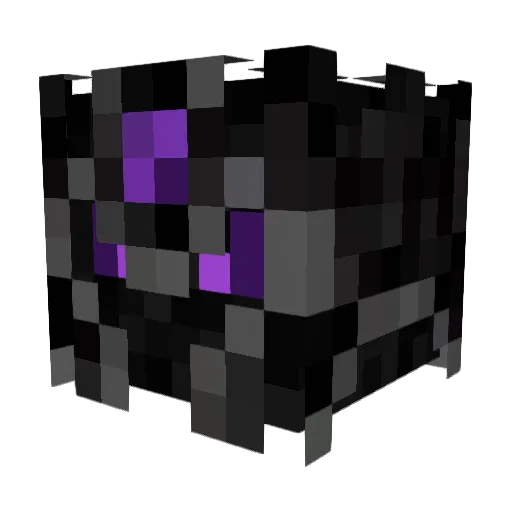 Emperadin Minecraft avatar head, 3D render