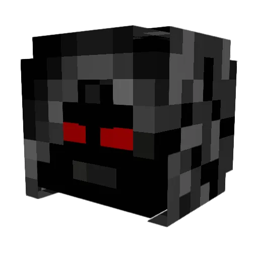 Emperor104 Minecraft avatar head, 3D render