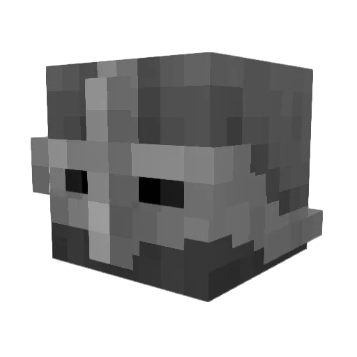 EmperorHeraclius Minecraft avatar head, 3D render