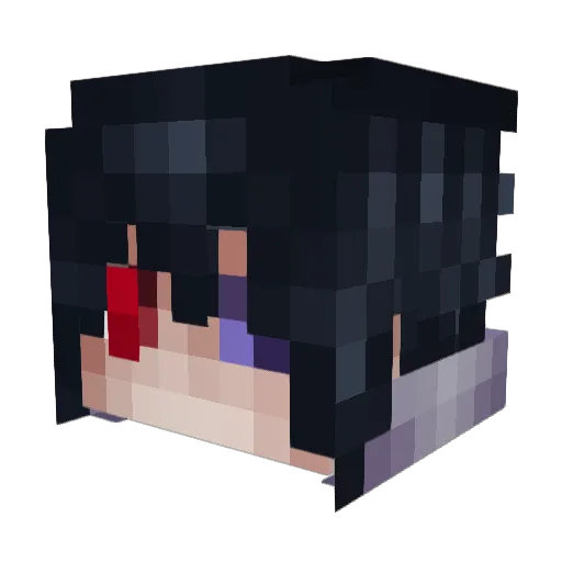 EmperorMotch Minecraft avatar head, 3D render