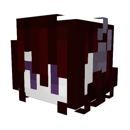 EmperorOfBunoir Minecraft avatar head, 3D render