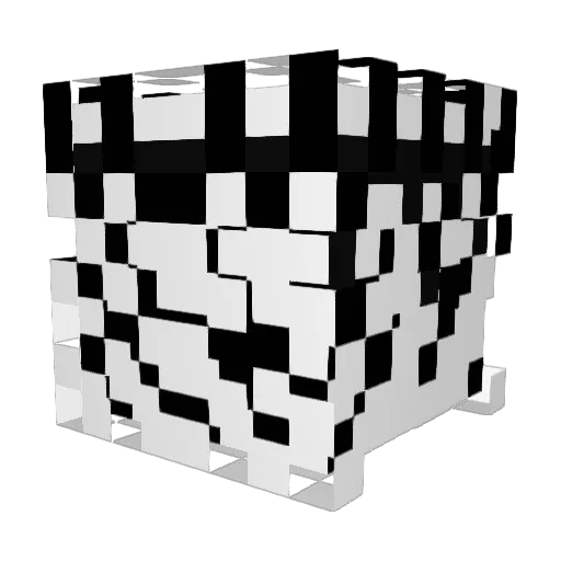 EmperorSerpent Minecraft avatar head, 3D render