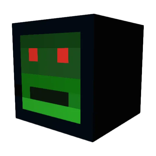 Emperor_Pickle Minecraft avatar head, 3D render