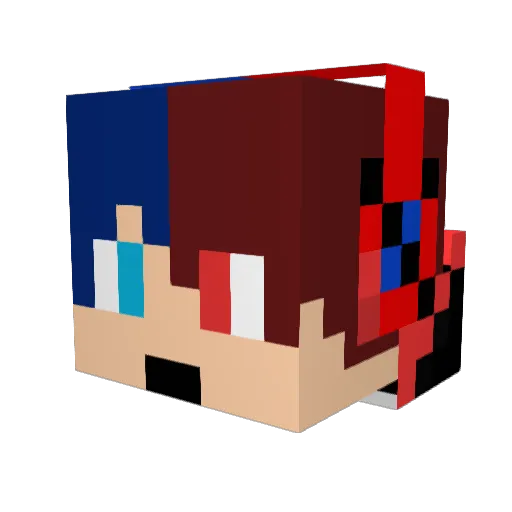 EmpireRealm Minecraft avatar head, 3D render