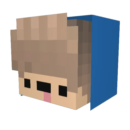 Empire_Keep3005 Minecraft avatar head, 3D render