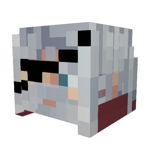EmpireeisCuteAF Minecraft avatar head, 3D render