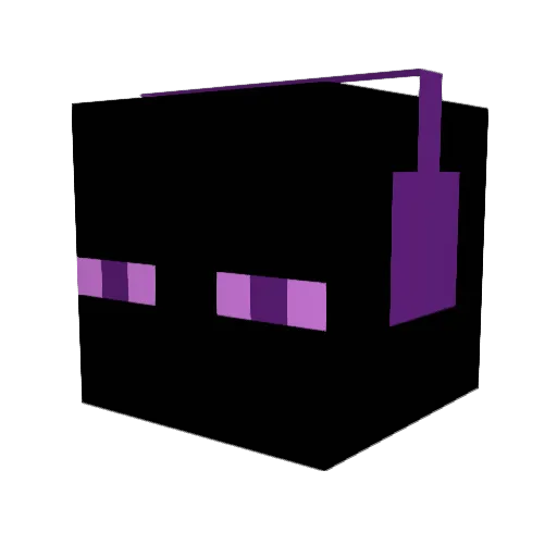 Emporio12 Minecraft avatar head, 3D render