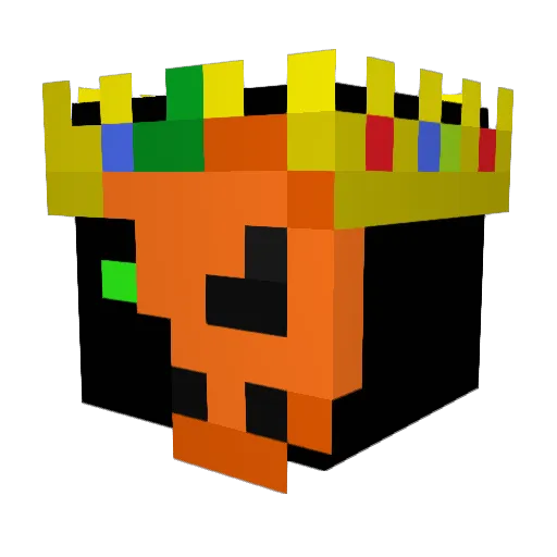 EmppuFin Minecraft avatar head, 3D render