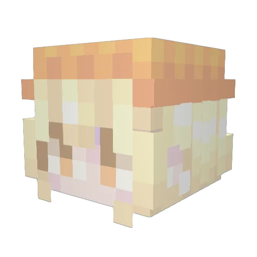 Empr3ssOfLight Minecraft avatar head, 3D render