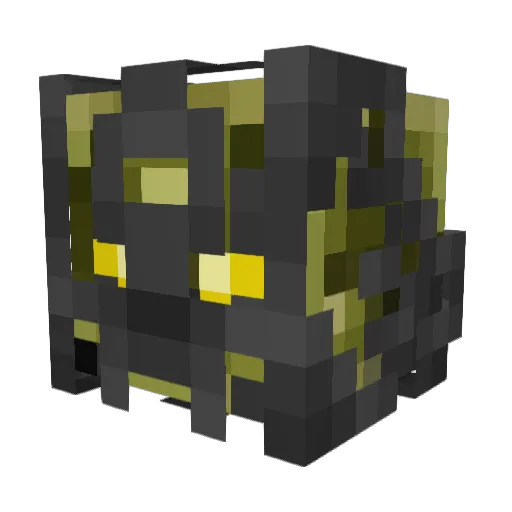 EmptyLane Minecraft avatar head, 3D render
