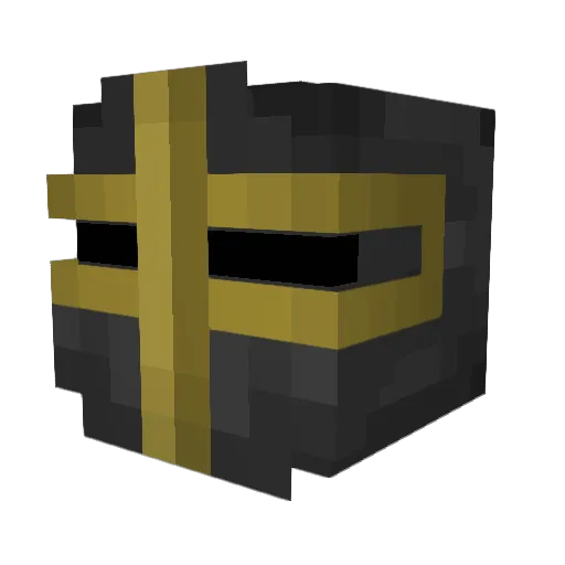 Empty_Owl Minecraft avatar head, 3D render
