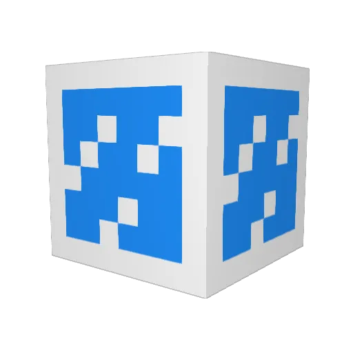 Emraka Minecraft avatar head, 3D render