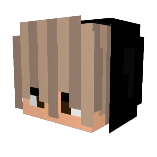 Emre6260 Minecraft avatar head, 3D render