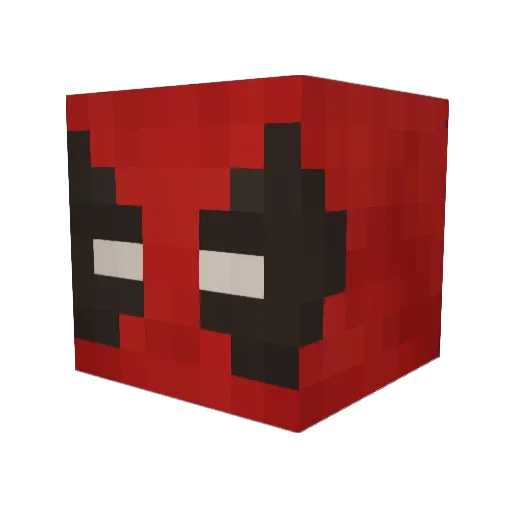 EmreAtakan Minecraft avatar head, 3D render