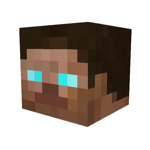 EmreGaming60 Minecraft avatar head, 3D render