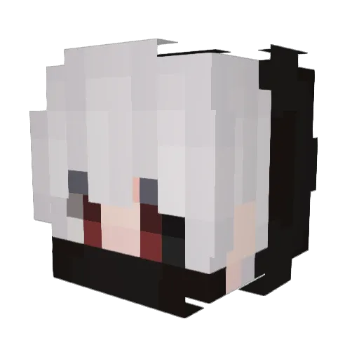 Emre_TDL Minecraft avatar head, 3D render