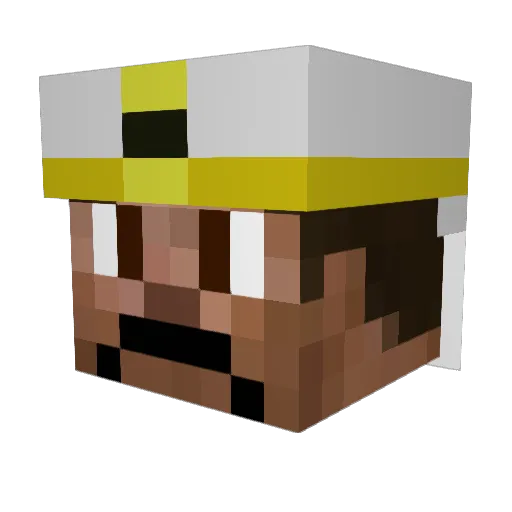 Emreberker53 Minecraft avatar head, 3D render