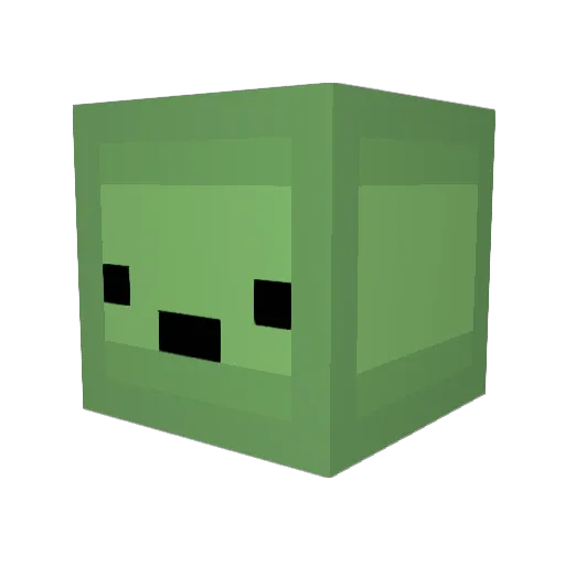 Emrenaci Minecraft avatar head, 3D render