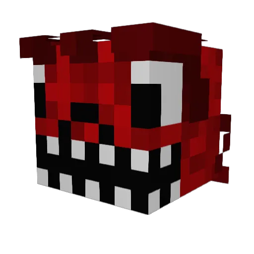 EmrickXV Minecraft avatar head, 3D render