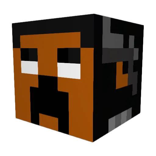 EmrullahRecai Minecraft avatar head, 3D render