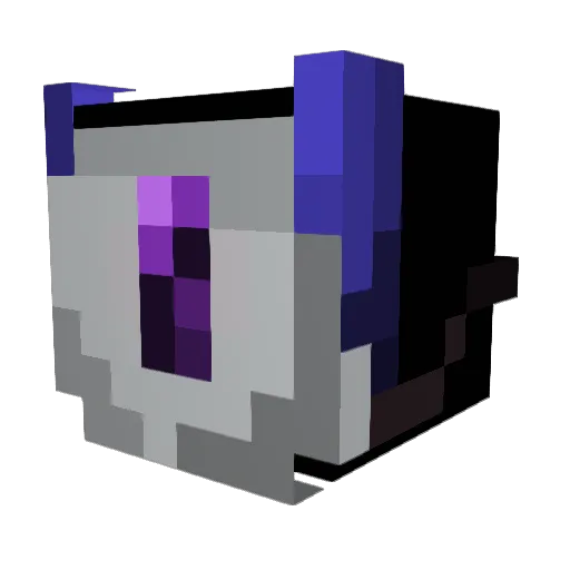 En1ggma Minecraft avatar head, 3D render