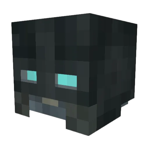 EnDraug Minecraft avatar head, 3D render