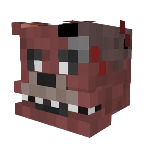 EnL0K3Nz Minecraft avatar head, 3D render