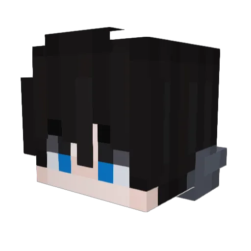 Enaitz10 Minecraft avatar head, 3D render