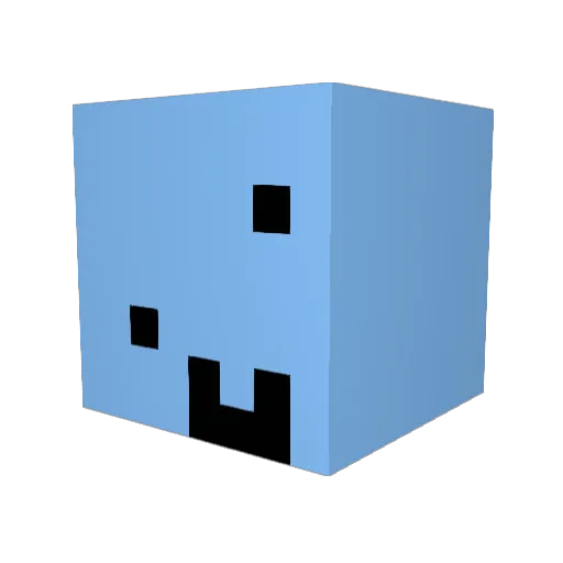 Enajoha Minecraft avatar head, 3D render