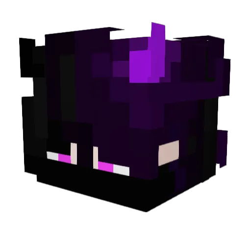Enatical Minecraft avatar head, 3D render