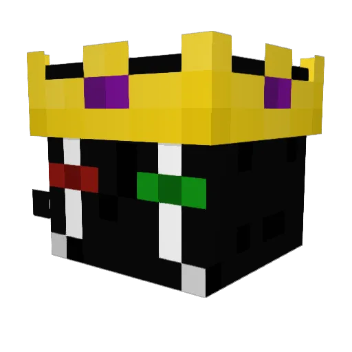 Enbo__ Minecraft avatar head, 3D render