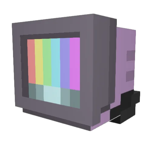 EnbyCrow Minecraft avatar head, 3D render
