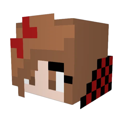 EnchantedDreams Minecraft avatar head, 3D render