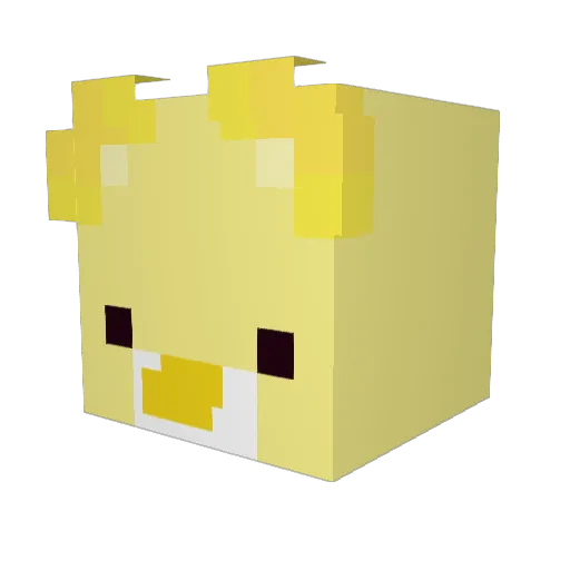 EnchanterMatt Minecraft avatar head, 3D render