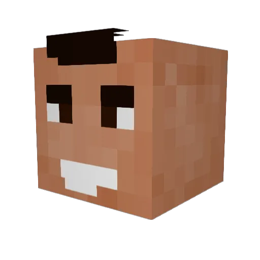 Enchanters_Heir Minecraft avatar head, 3D render