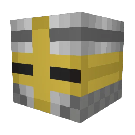 Enclave1234 Minecraft avatar head, 3D render