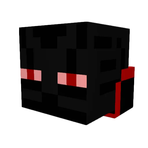 End3r_Slay3r Minecraft avatar head, 3D render