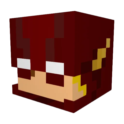 EndCreeper44 Minecraft avatar head, 3D render