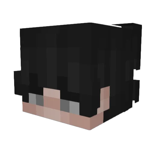 EndMove Minecraft avatar head, 3D render