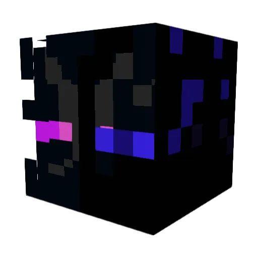 EndWalker20 Minecraft avatar head, 3D render