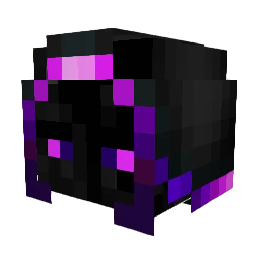 EnderBone25 Minecraft avatar head, 3D render